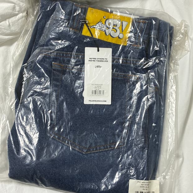 초희귀매물 스웨덴 폴라 스케이트 21년 제작 93팬츠 28/30 새상품 