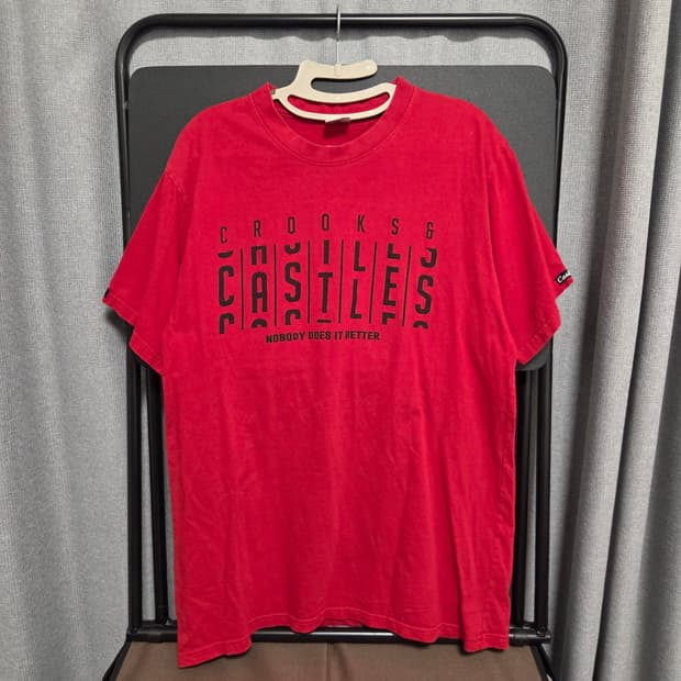 Crooks&Castles 빈티지 반팔 티셔츠 L(100)