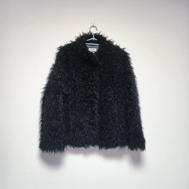 자딕앤볼테르 블랙 퍼 자켓