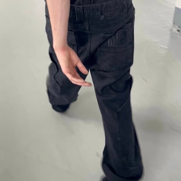 플라스틱 프로덕트 MPa CALF POCKET PANTS