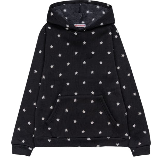 (새상품) Oafish Mini Star Hoodie, 블랙 2 size