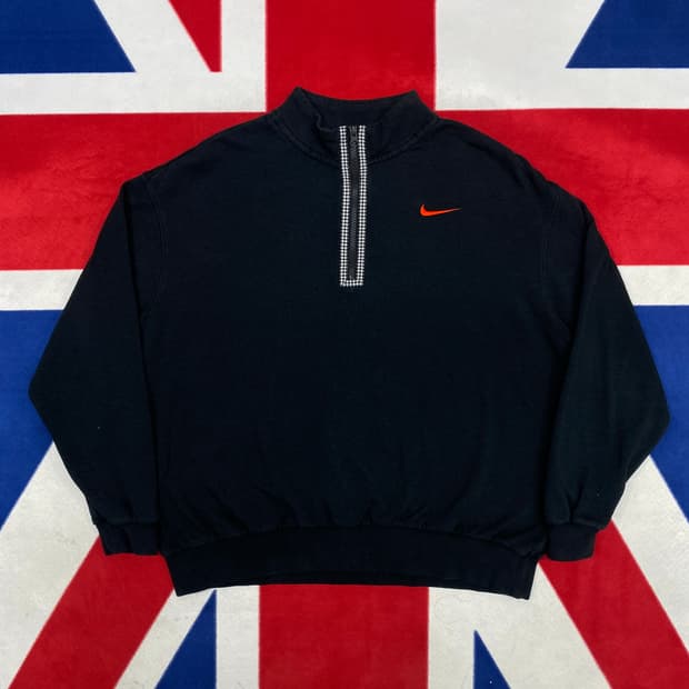 나이키 반집업 맨투맨 L 