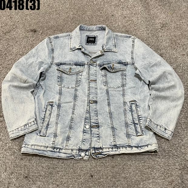 자라 데님 자켓