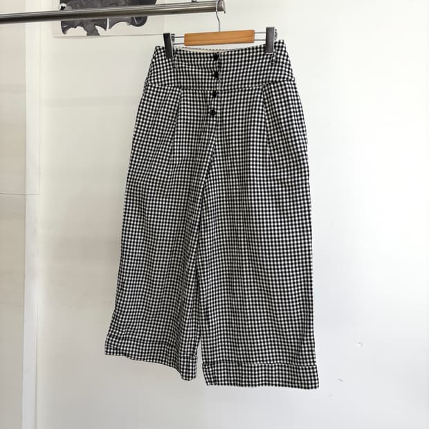 BULLE DE SAVON 체크팬츠