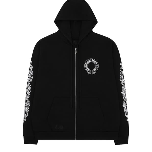 크롬하츠 홀스슈 헤비웨이트 후드집업