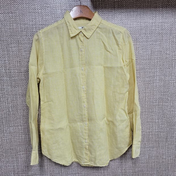 95사이즈 유니클로 린넨 셔츠