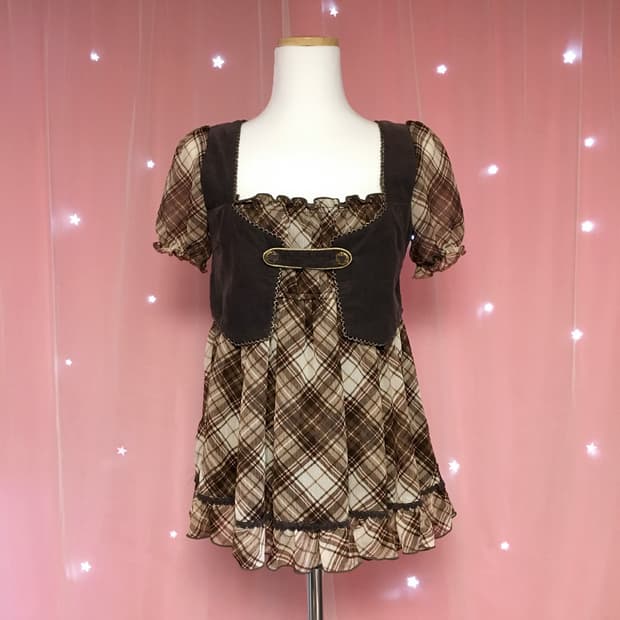 리즈리사 라떼갸루 원피스 딸기초코