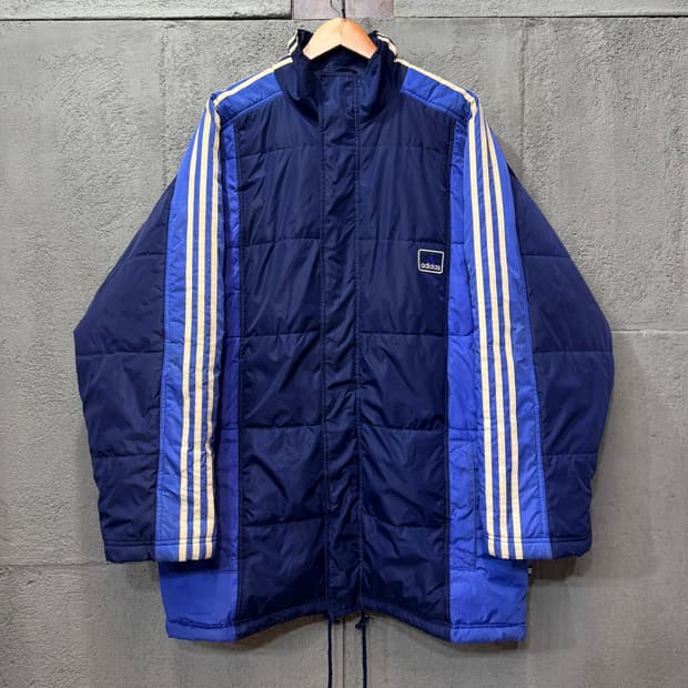 80s 아디다스 삼선 점퍼 (XL)  