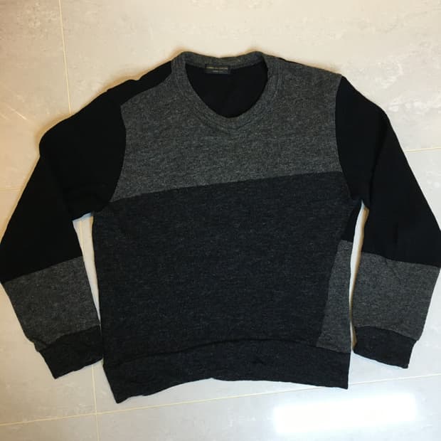 꼼데가르송 옴므 플러스 니트