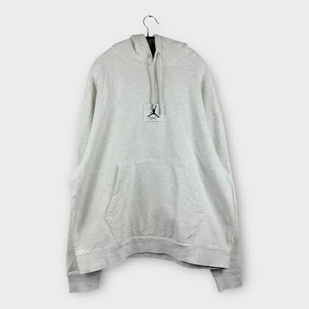 (4XL) 나이키 조던 플라이트 후드 티 오트밀