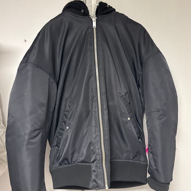 자라 리버시블 봄버 자켓