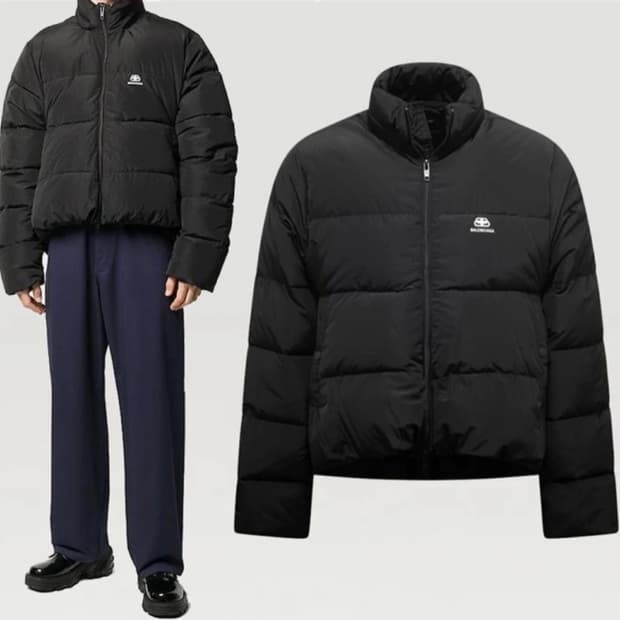 [52] 20SS 발렌시아가 BB로고 C컬 패딩