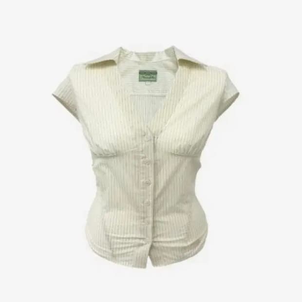 플노팔 클로에셔츠탑 크림