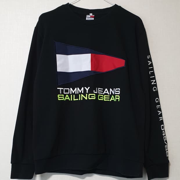 타미힐피거 타미진스 맨투맨 긴팔티