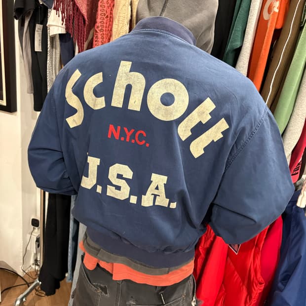 90s Schott 봄버자켓