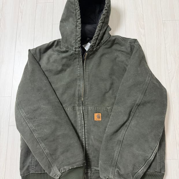 칼하트 액티브 자켓 J130 모스 그린 L