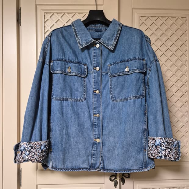 EnC 데님 셔츠 자켓