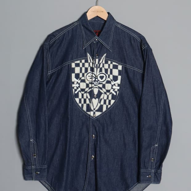 90's FICCE JEANS Denim shirts