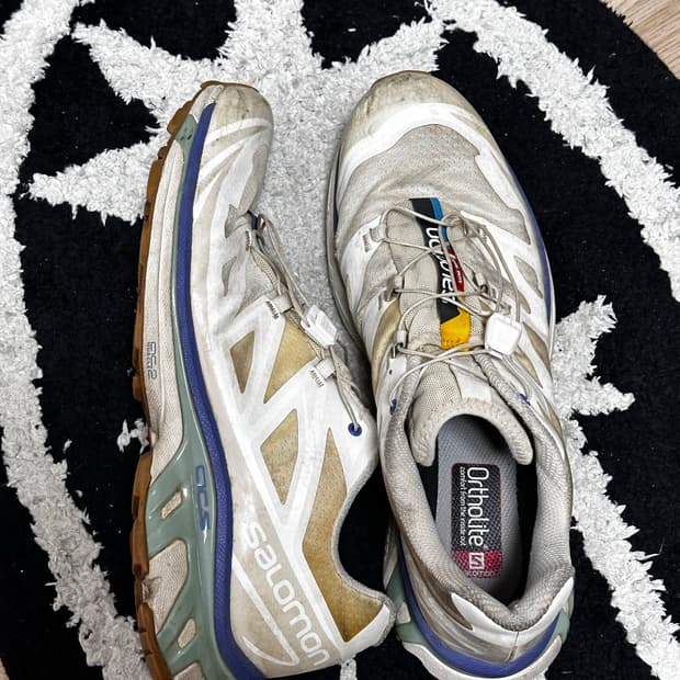 살로몬 XT-6 바닐라 아이스 그래닛 그린 검 280