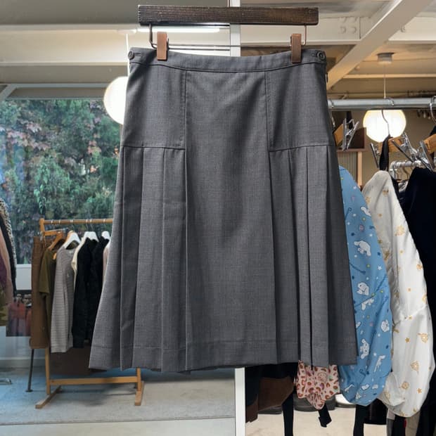 스포츠막스 플레어 울스커트