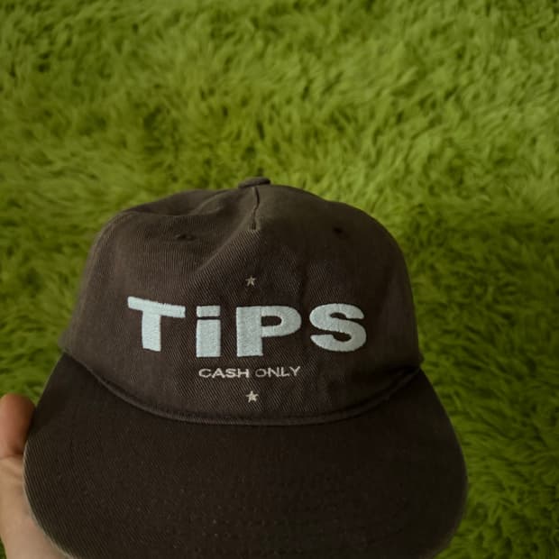 AETH tips 볼캡 모자 브라운