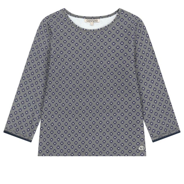 코이세이오 FLOWER CAPRI SLEEVE GREY