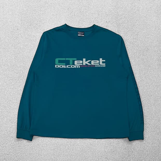 테켓 Teket Plan L/S 롱슬리브 블루 그린