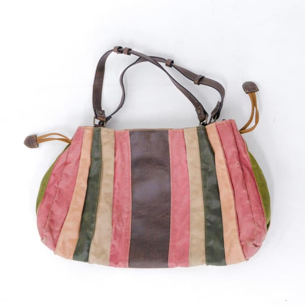 내추럴 패치워크 숄더백