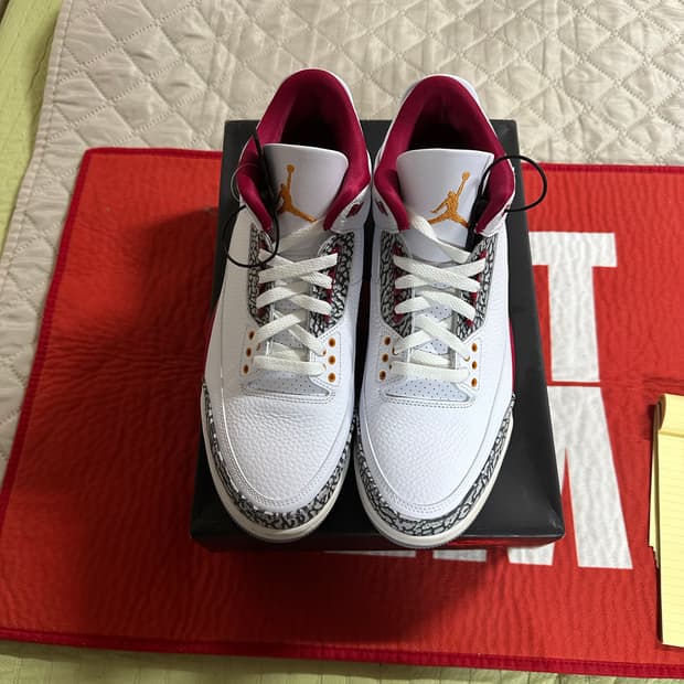조던 3 레드시멘트 300 사이즈