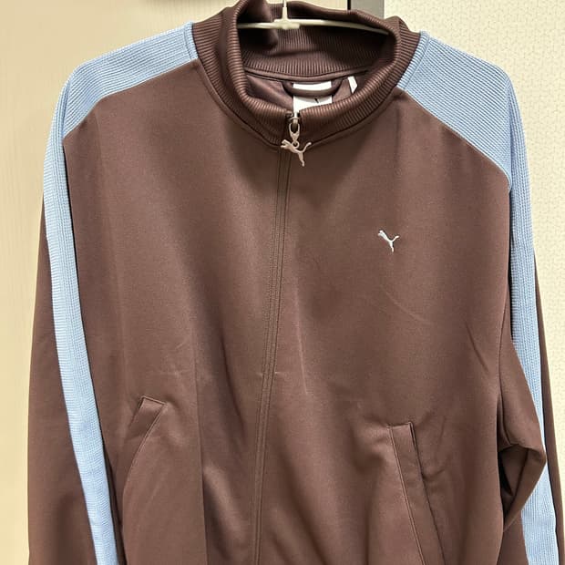 푸마 무신사 져지 초콜릿 브라운