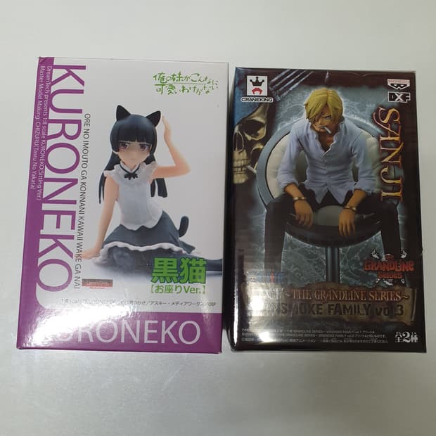 산지 피규어 2종일괄 급쳐합니다 