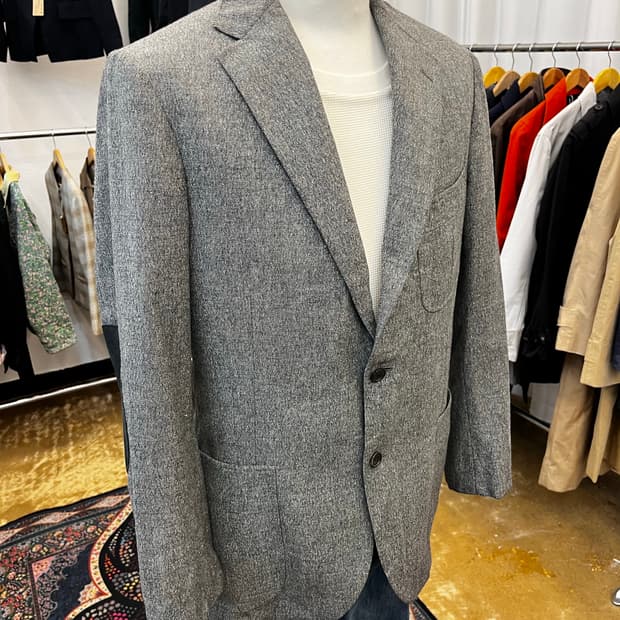 버버리 엘보우 패치 울 테일러드 블레이저 자켓