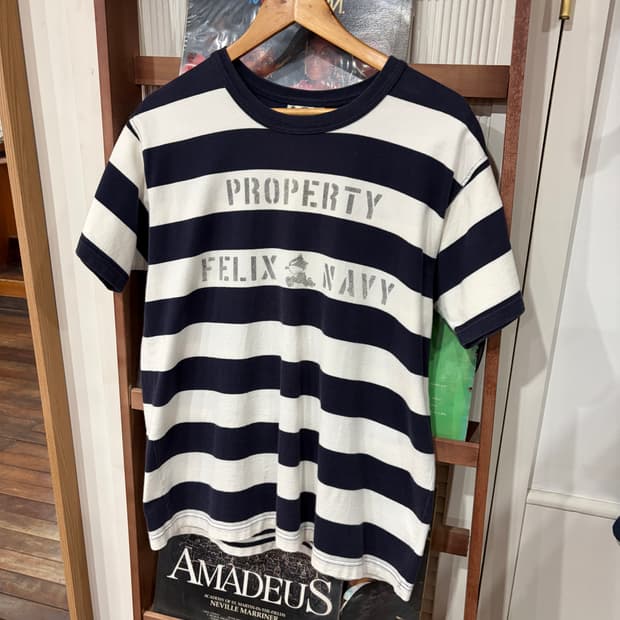 J61 TOYS McCOY x FELIX THE CAT 스트라이프 티셔츠