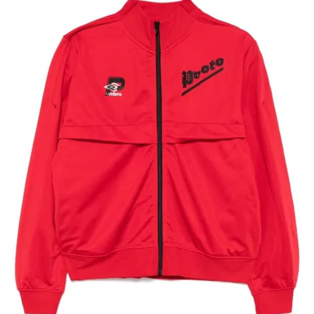 프로토타입 로고 프린트 스포츠 자켓