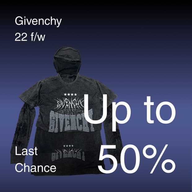 [급매][최저가!!!]지방시 바라클라바 롱슬리브  22 f/w정품 XL