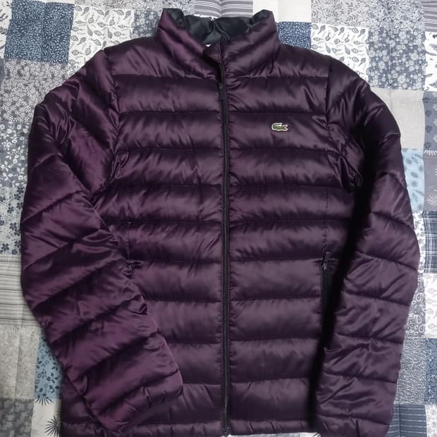 라코스테 여성 경량 구스패딩   90