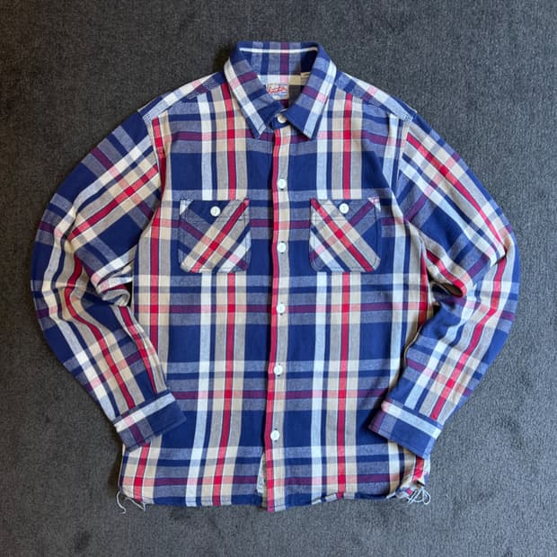 휴스턴(Houston) 플란넬 체크 셔츠