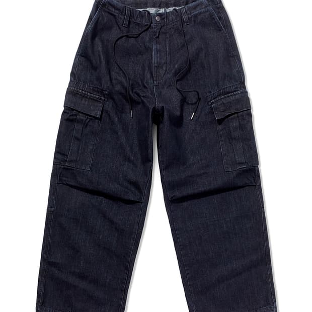 해칭룸 르세라핌 데님 카고팬츠 3 사이즈 팝니다