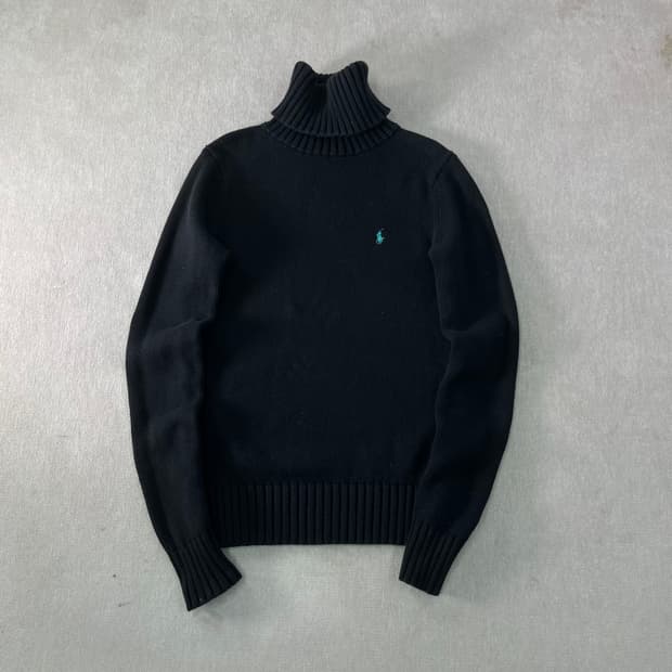 95 폴로랄프로렌 스포츠 목폴라 코튼 니트