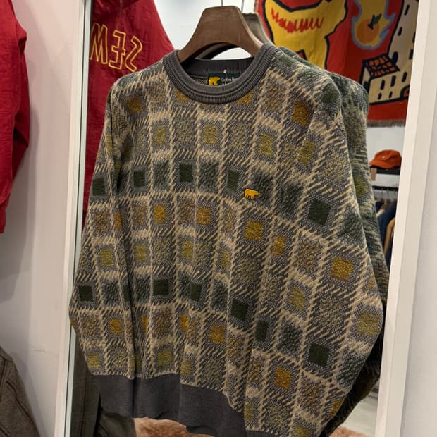 Golden Bear 골든베어 빈티지 울 니트 (made in Japan