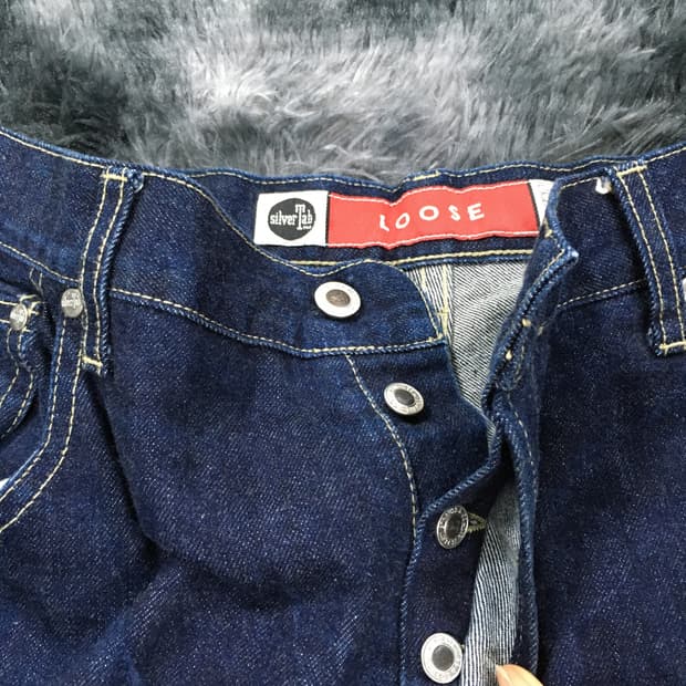 투티/0141 리바이스 실버탭 청바지 루즈핏 데님팬츠