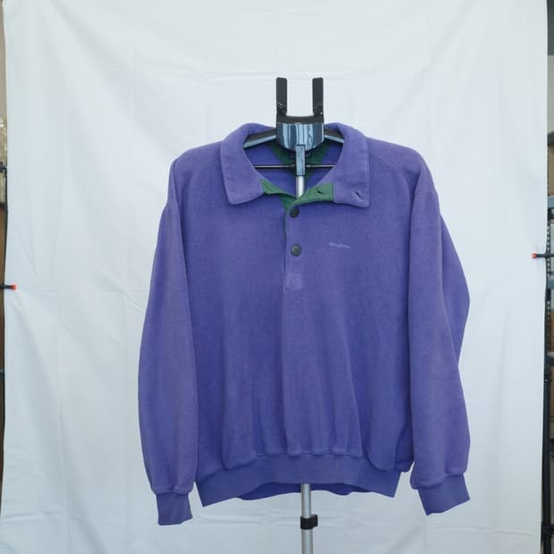 90s (1991) 빈티지 파타고니아 쿼터 버튼업 플리스 (XL)