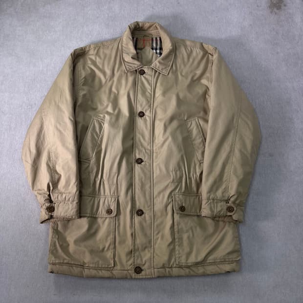 100 버버리 사파리 누빔 헌팅 자켓