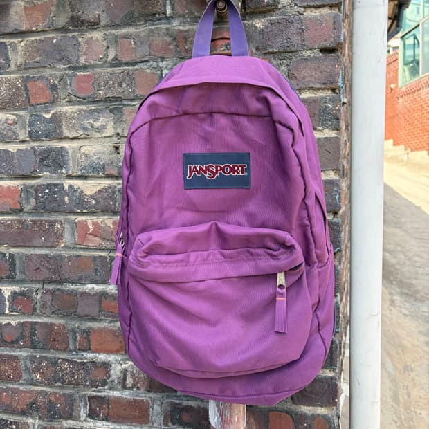 Jansport 퍼플 클래식 백팩