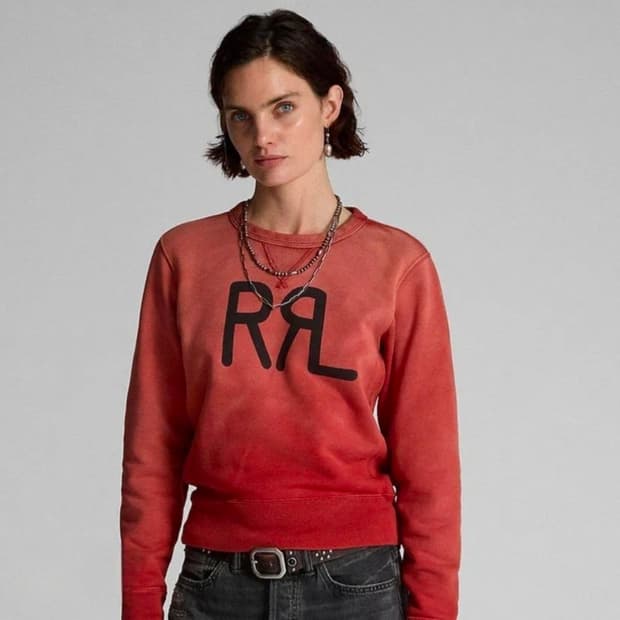 RRL 더블알엘 로고 맨투맨