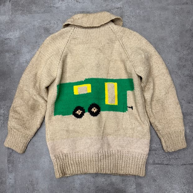 빈티지 코위찬 헤비 자수