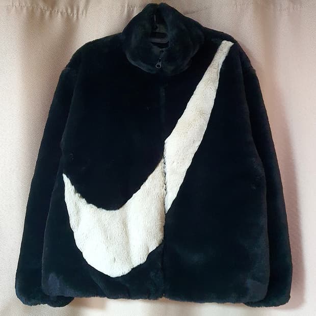 (새상품) 나이키 빅스우시 퍼 자켓 55-66