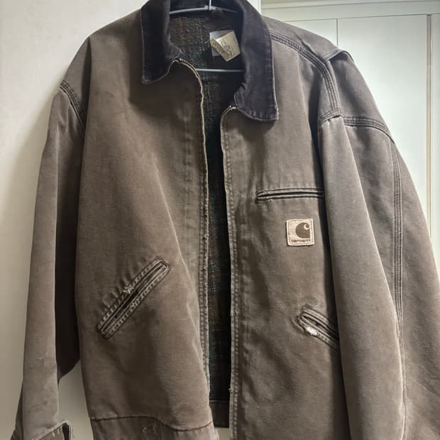 칼하트 디트로이트 자켓 J43 cht (size: XL)