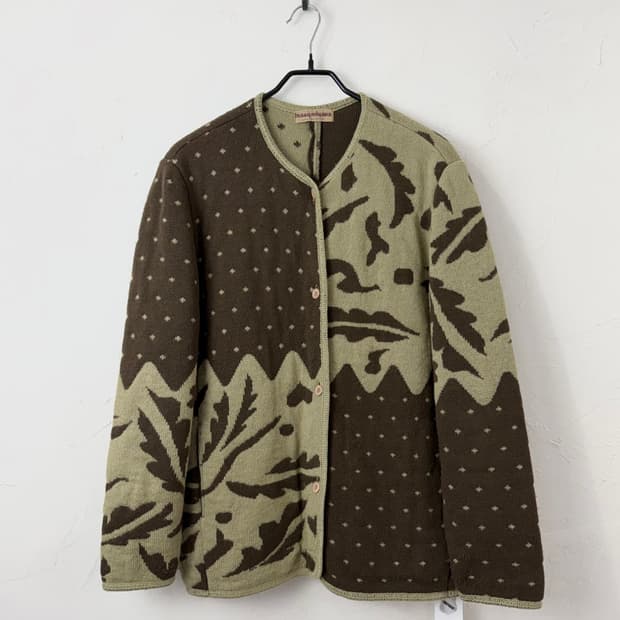 70s 이세이 미야케 패널 니트 자켓