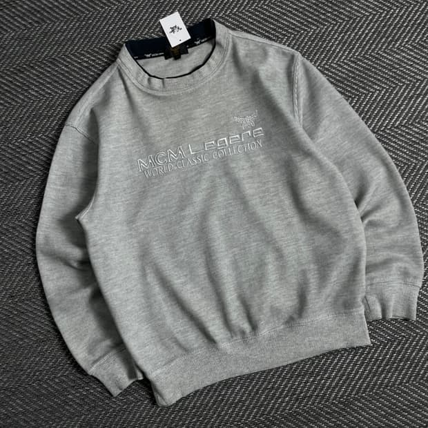 90s MCM 빅로고 아카이브 맨투맨y 3359